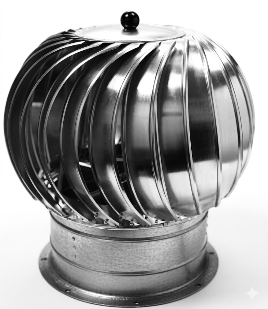 Ventilācijas turbodeflektors
